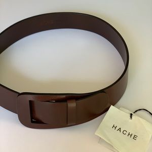 Hache Leather Belt (Italy)